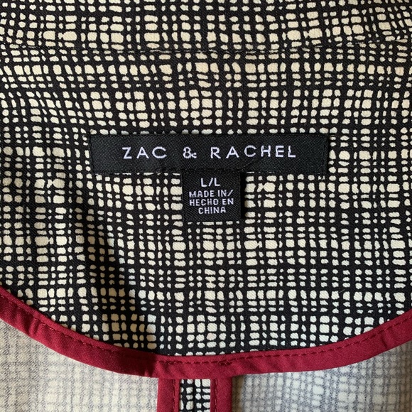 Zac & Rachel Black and White Blazer - Picture 3 of 3